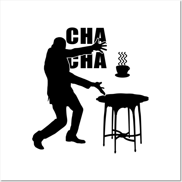 Magicians floating cup of tea magic trick cha cha Wall Art by ownedandloved